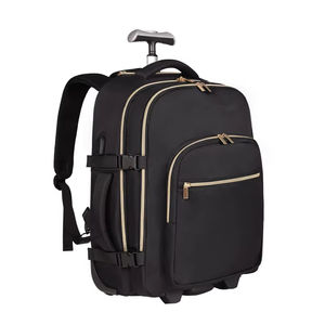 Sac à dos trolley 2 en 1 MGB, 14 pouces, poignée cachée sous le siège, <span class=keywords><strong>bagage</strong></span> souple, <span class=keywords><strong>bagage</strong></span> à <span class=keywords><strong>main</strong></span>, <span class=keywords><strong>bagage</strong></span> de voyage avec roulettes - Product Image 1