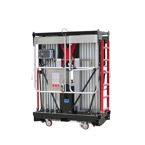 Plateforme élévatrice verticale en aluminium, directement de l'usine, 4,7m, 6,2m, 8m, 10,6m, 12,2m, 16m, capacité 150kg, 250kg, prix de gros - Product Image 4