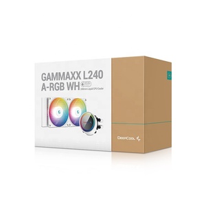 Hot Bán Deepcool Nước Yếu Tố 240 Argb Trắng Nước Làm Mát Tản Nhiệt Gammaxx L240 CPU Làm Mát Chất Lỏng 240Mm Fan Đối Với <span class=keywords><strong>Intel</strong></span> Amd - Product Image 4