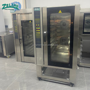Horno de Convección Eléctrico Profesional de 8 Bandejas con 16kW de Potencia, Circulación de Aire Caliente, Control Táctil, Equipo de Horneado con Certificación CE - Product Image 4