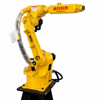 Bras robotisé de soudage industriel à 6 axes de haute précision, moteur de boîte de vitesses, charge utile de 12 kg, portée de 1410 mm, pièces automobiles automatiques en métal