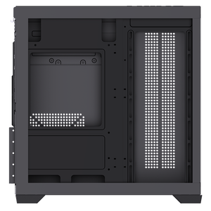 Lovingcool casing PC game Desktop Mini Mid-Tower dengan catu daya dukungan kaca Tempered untuk kabinet Set Komputer mikro ATX/ITX - Product Image 6