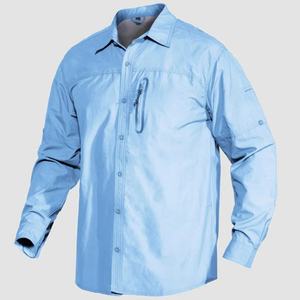 Camisas de Pesca Ligeras de Secado Rápido para Hombre, Protección UV UPF50, Personalizables, Camisa de Pesca al por Mayor - Product Image 6