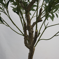Árboles de Olivo Desmontables de 3 a 8 pies, Bonsái en Maceta, Árboles Artificiales, Flores Artificiales, Decoración del Hogar, Plantas Artificiales de Plástico