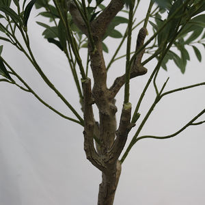 Plantes artificielles en plastique, oliviers détachables, bonsaï, plante artificielle en pot pour décoration extérieure - Product Image 2