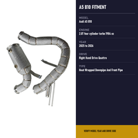 Kit de Downpipe et de Tuyau Avant Thermorésistant à Montage Direct pour Audi A5 B10 2.0T Quattro RHD 2025 à 2026 – Échappement Performance