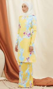 SIPO Custom Baju Raya Fesyenเย็บปักถักร้อยชุดสตรีมุสลิมKebayaมาเลเซียโมเดิร์นBaju Kurung - Product Image 5