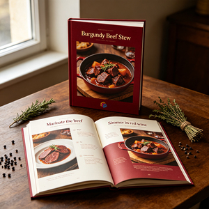 Livres <span class=keywords><strong>de</strong></span> cuisine personnalisés avec impression couleur brillante, couverture rigide, recettes, <span class=keywords><strong>livre</strong></span> <span class=keywords><strong>de</strong></span> cuisine pour la restauration rapide avec reliure cousue - Product Image 5