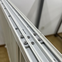 Systèmes de balustrades de balcon et d'escalier en profilés d'aluminium modernes ultra-minces sans soudure, faciles à installer