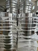 Ruban adhésif en aluminium acrylique imperméable sans doublure pour l'étanchéité des conduits HVAC et l'isolation des réfrigérateurs
