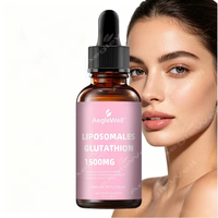 Aeglewell L-glutathion réduit en gouttes liquides, complément blanchissant pour la peau, L-glutathion liposomal en gouttes pour l'éclaircissement de la peau