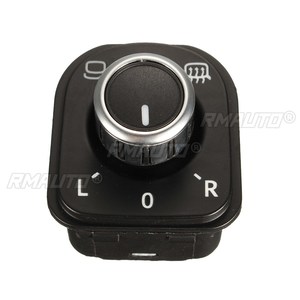 1 interruptor negro para espejo lateral de coche, para VW Golf GTI MK5 MK6, para Jetta MK5 Rabbit 2006-2012 5ND959565A 5K0959565 - Product Image 2