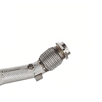 MPER pour BMW X3M X4M F97 F98 S58 T304 Downpipe en acier inoxydable avec bouclier thermique, mise à niveau turbo, son sportif
