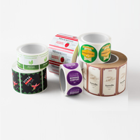 Conception gratuite impression personnalisée CMJN cosmétique Logo autocollant étanche auto-adhésif vinyle rouleau bouteille étiquette d'emballage