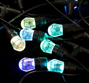 Tira de luces led inteligente con wifi para decoración de fiestas, tira de luces led de 24 pies, 36 pies y 48 pies, RGB, CCT - Product Image 4