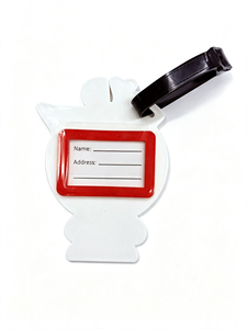 Étiquette de bagage de luxe en PVC souple personnalisée, étiquette de bagage imperméable, impression UV 2D 3D, étiquette d'identification de voyage avec logo personnalisé pour la promotion - Product Image 5