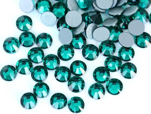 Groothandel <span class=keywords><strong>Ss6</strong></span> Ss8 Ss10 Ss12 Ss20 Hotfix Steentjes Ijzer Op Motief Stenen Flatback Kristal Kobalt Jelly Strass Voor Kleding - Product Image 3