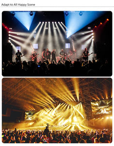 プロ仕様 380W ビームスポットウォッシュ 3in1 ムービングヘッドライト 高輝度 ステージライト DJ ウェディング ライブショー ディスコパーティー用 - Product Image 5