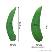 Dildo en silicone gonflable unisexe, perles texturées grandes, jouet de masturbation pour adultes, jouet sexuel féminin, plug anal en forme de fruit