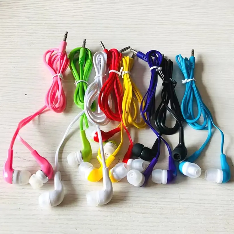 VicSound Low Price Cheap Earpiece Disposable Earphone For Airline Aviation Headset Headphone Handsfree Wired Earphones
