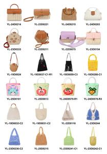 <span class=keywords><strong>Sac</strong></span> seau en paille PP tressé convertible avec bandoulière légère et poche pour femme, idéal pour la plage, les vacances, le quotidien, ou comme cadeau bohème - Product Image 4