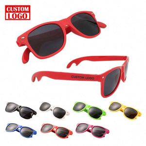 Lunettes de soleil tendance en plastique recyclé, lunettes de soleil personnalisées, ouvre-bouteille, lunettes de soleil de cyclisme personnalisées - Product Image 1