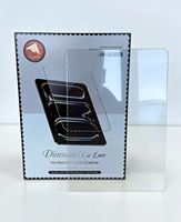 Pelindung Layar Kaca Tempered 9H High Aluminum Diamond Lace Cut untuk Layar iPad 8/10/11/13 Inch
