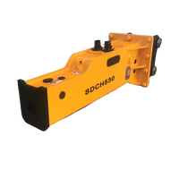 Mini Excavadora de 3 Toneladas, Martillo Hidráulico para Demolición de Hormigón, Herramientas Hidráulicas para Excavadora