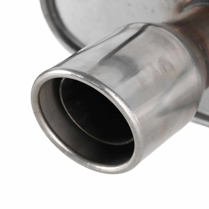 Système d'échappement de voiture en acier inoxydable 409, épaisseur 1,2 mm, finition noir mat, silencieux d'échappement pour Ford Explorer 2011-2016, tuyaux d'échappement - Product Image 5