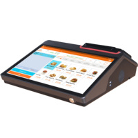 Ordre Système Alimentaire PC Tout en Un Ordinateur Tactile Win10 ou Linux Point de Vente Affichage Pos Logiciel Tablette Terminal Dispositif 11.6 pouces