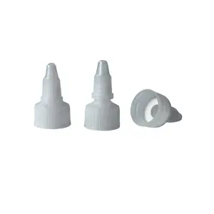 20mm Plastic Ribbed Push Pull PP Bottle Cap Smooth Twist off Top Nozzle for Personal Care Available Sizes 24mm 28mm