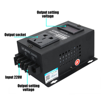 Régulateur de tension électronique et température SCR, réglable, variateur de gradation, Thermostat, AC 220V 10000W