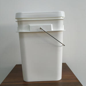 Conteneurs de stockage hermétiques en plastique <span class=keywords><strong>pour</strong></span> aliments <span class=keywords><strong>pour</strong></span> animaux de compagnie (croquettes <span class=keywords><strong>pour</strong></span> chiens/graines <span class=keywords><strong>pour</strong></span> oiseaux/farine de flocons d'avoine/riz/farine/<span class=keywords><strong>céréales</strong></span>), en plastique <span class=keywords><strong>sans</strong></span> BPA, 4 gallons - Product Image 6