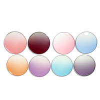 Lentilles optiques asphériques BONA1.61 GX7 résistantes aux chocs, protection UV400, faible contrainte pour verres de lunettes sans monture