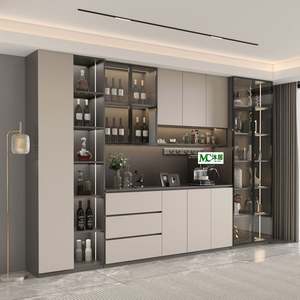 Modern Style Solid Wood <b>Sideboard</b> for Home Bar Chinese Dining Room <b>Kitchen</b> Spacious Storage Compartments for Outdoor Hotel Use - Product Image 5