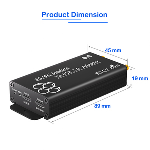 M.2 NGFF Key B 3G/4G 모듈-USB 2.0(Type-C) 어댑터(나노 SIM 슬롯 포함) 480Mbps 재고 있음 - Product Image 4