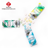 Xylitol Sans Sucre Bonbons Boîte En Fer Blanc Avec Logo Personnalisé