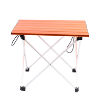 Table de pique-nique et de camping pliable moderne, légère, en aluminium, imperméable, très vendue