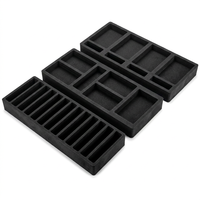 Insert en mousse IXPE et EVA écologique et imperméable pour présentoir de vente au détail de rouges à lèvres, vernis à ongles et cosmétiques
