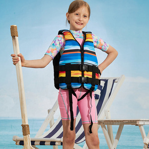 Gilet <span class=keywords><strong>de</strong></span> <span class=keywords><strong>sauvetage</strong></span> pour <span class=keywords><strong>femme</strong></span> 8 ans rose/bleu matériau Duprene dispositif <span class=keywords><strong>de</strong></span> sécurité pour sports nautiques pour support <span class=keywords><strong>de</strong></span> piscine planche à pagaie - Product Image 2