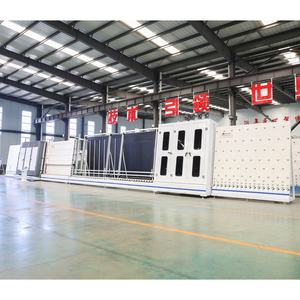 Machine de fabrication de verre à double vitrage en gros pour usine, avec lavage, pressage et remplissage automatiques sur une seule ligne de production - Product Image 2