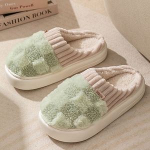 2025 New Arrival Cozy Winter Indoor Home Children Men's Thick Bottom Home <b>Slippers</b> for Women - Product Image 2