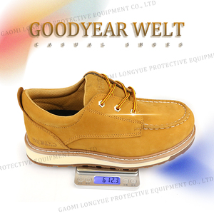 <span class=keywords><strong>Goodyear</strong></span> welt en cuir véritable résistant au feu et antidérapant chaussures de sport de haute qualité - Product Image 6