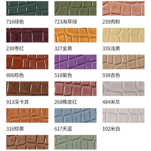 Wholesale Artificial <strong>Leather</strong> Waterproof High Glossy crocodile <strong>Leather</strong> <strong>PU</strong> Faux <strong>Leather</strong> for Handbags Shoes - Product Image 6