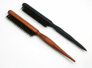 Venta al por mayor de peines esponjosos, peine de dientes suaves y delicados, peine de pelo <span class=keywords><strong>fuerte</strong></span> y duradero de tres filas - Product Image 4