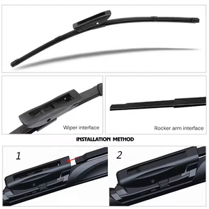 Essuie-glaces sans armature en caoutchouc naturel de qualité supérieure pour Renault <span class=keywords><strong>Megane</strong></span> 4 MK2 2016-2021 - Product Image 6