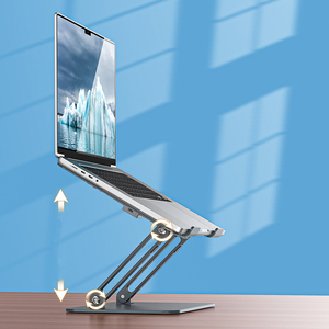 P89f làm mát máy tính xách tay đứng máy tính để bàn máy tính xách tay khung có thể gập lại lưu trữ máy tính xách tay tản nhiệt khung bán buôn - Product Image 2