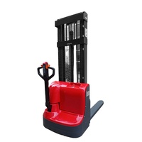 2000kg 1200kg 1500kg gerbeur électrique walkie chariot élévateur à piles gerbeur de palettes électrique complet marchandises prêtes
