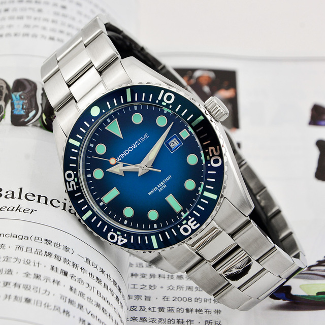 Men's Custom Logo Luxury Quartz Stainless Steel Pointer Watch Japan Movement 3ATM Water Resistant Low MOQ 50pcs Support Custom