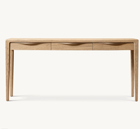 Table d'entrée en bois massif de couleur personnalisée de luxe pour salon Offre Spéciale